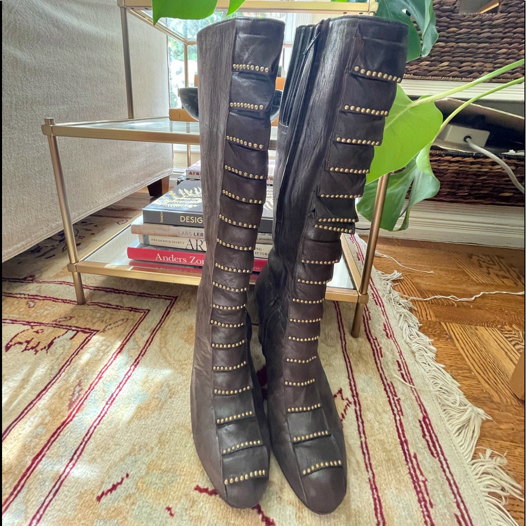 Calleen Cordero Tall Leather Boots